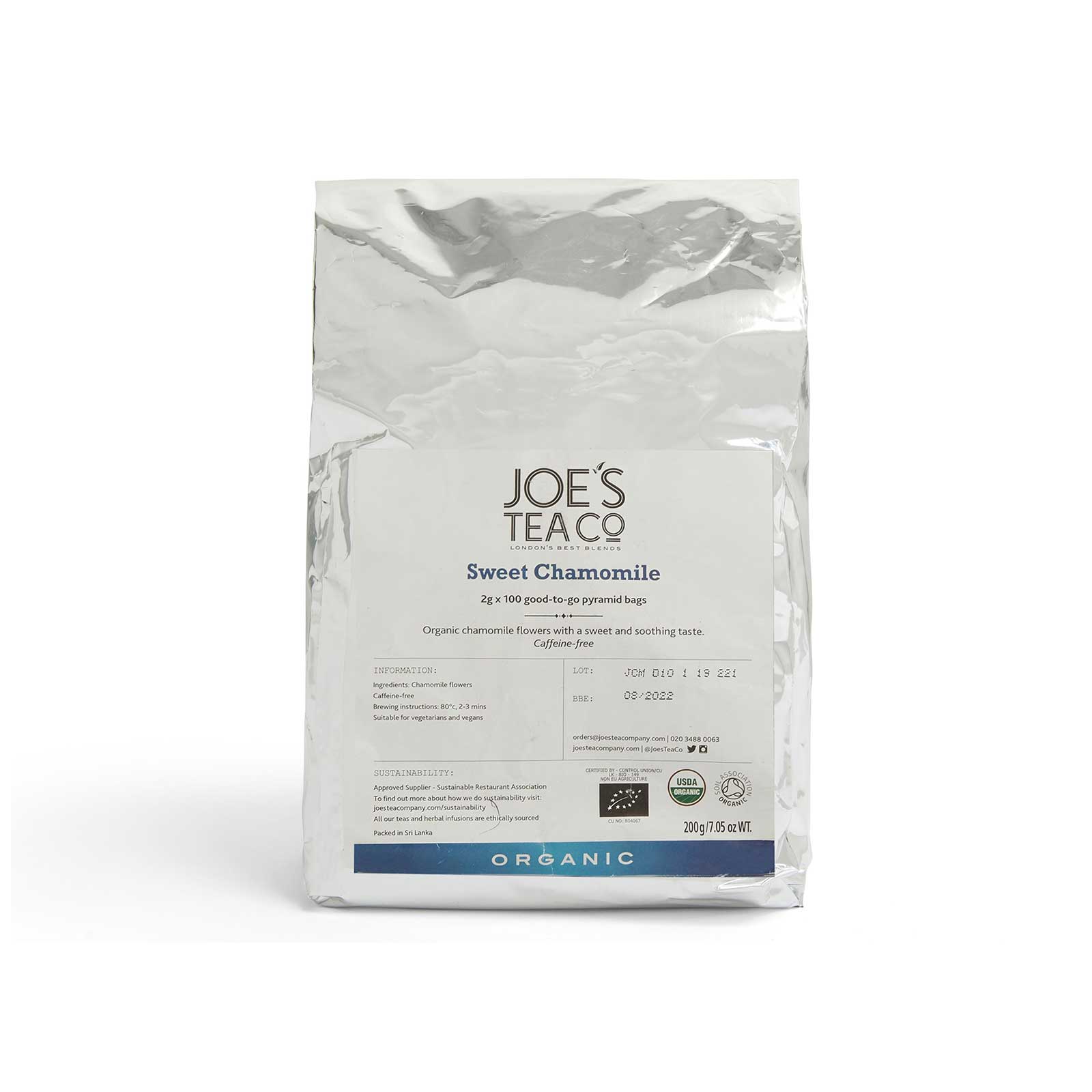 Bild på Sweet Chamomile 100p tepåsar – örtte