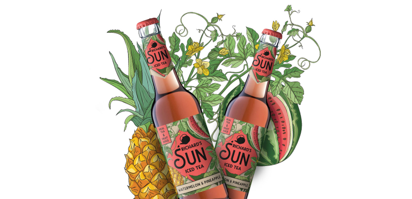 Iste med vattenmelon