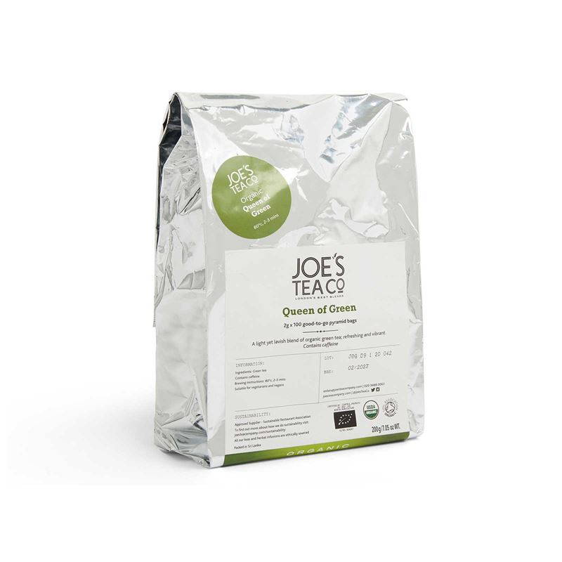 The Queen of Green 100p tepåsar – grönt te