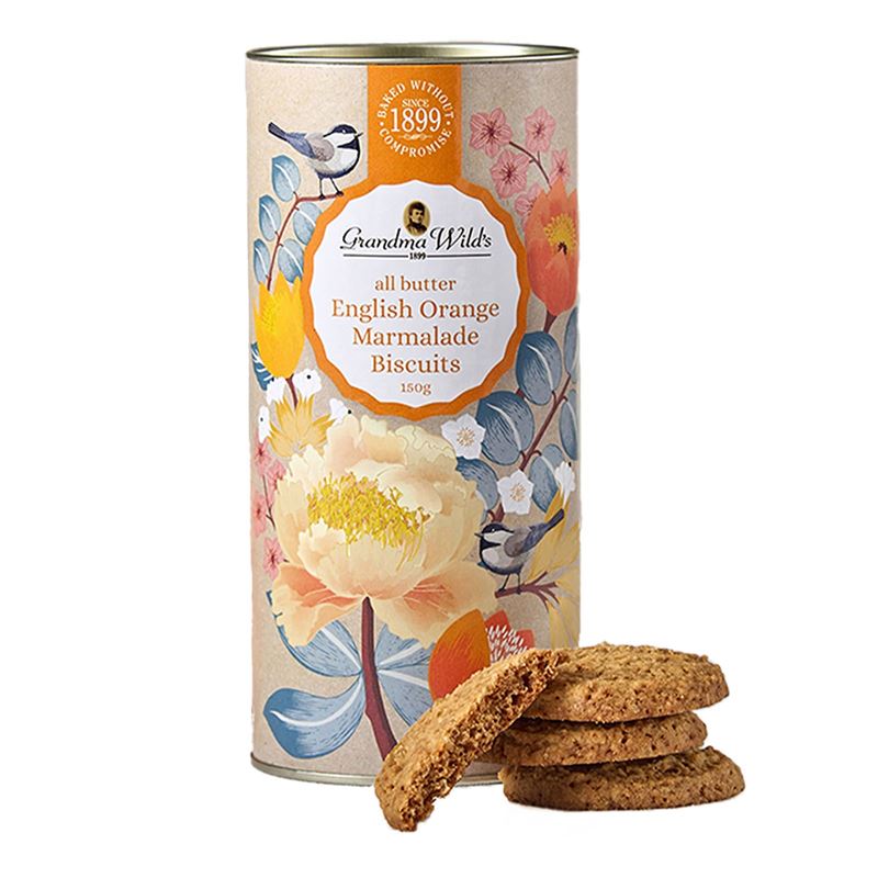 Smörkakor med apelsinmarmelad i Botanical-tub – 150g