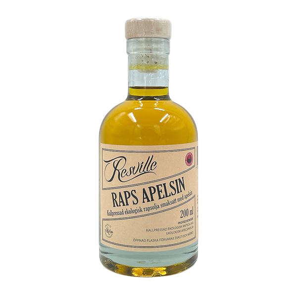 Kallpressad rapsolja – apelsin