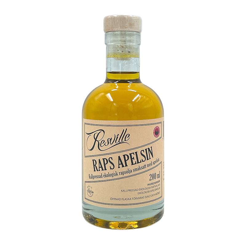 Kallpressad rapsolja – apelsin