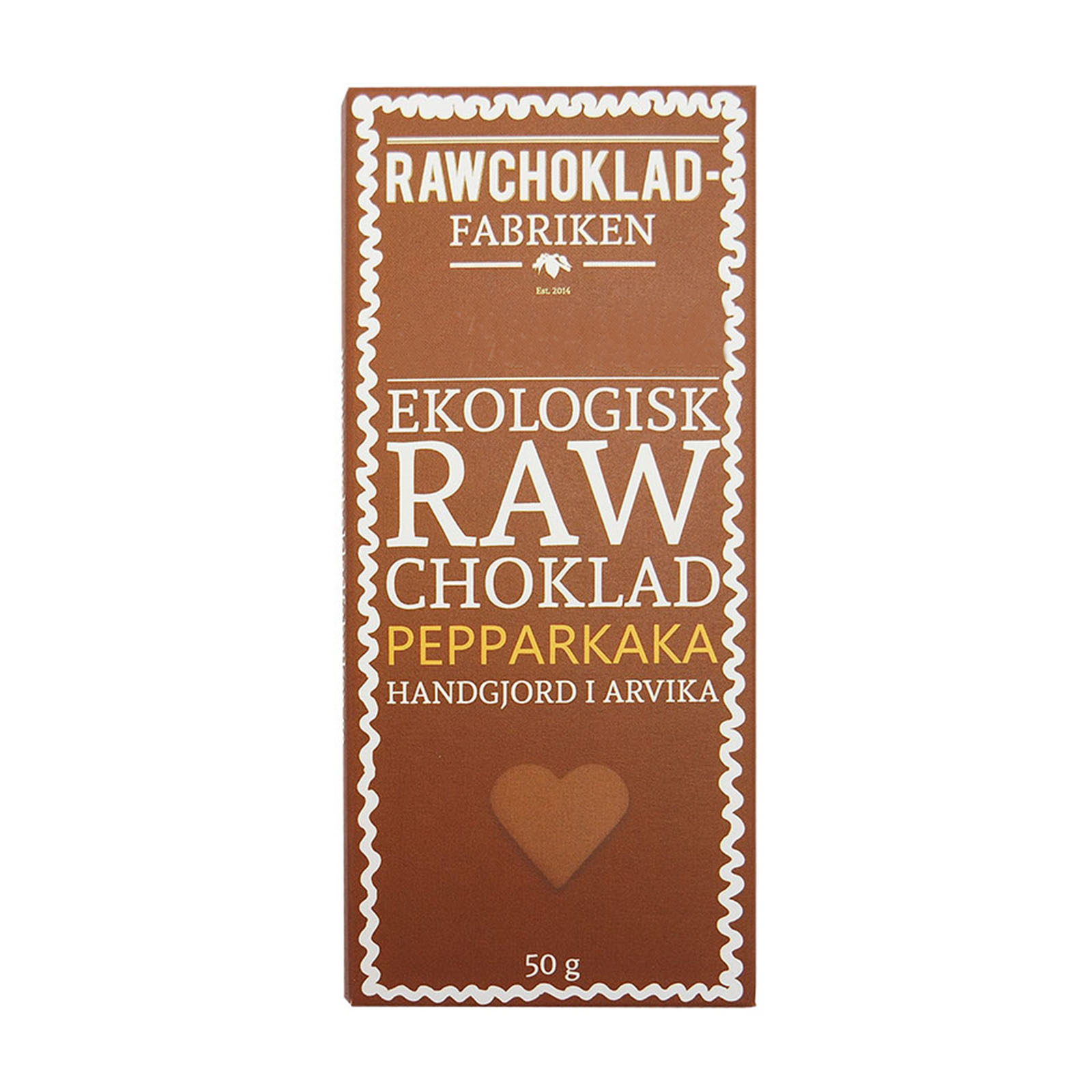 Rawchoklad pepparkaka 73%