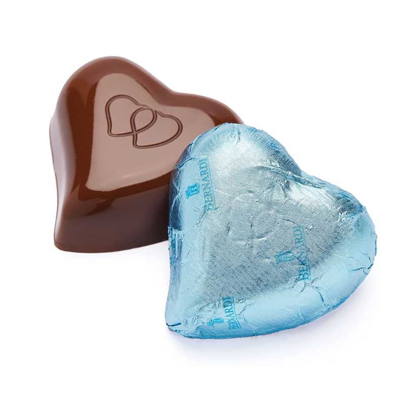 Mörkt chokladhjärta med kokosfyllning 60%