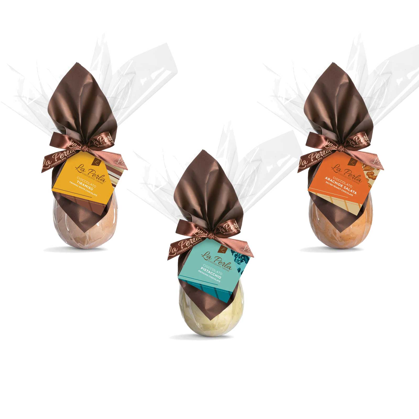 Chokladägg mix – jordnöt, pistage & tiramisú