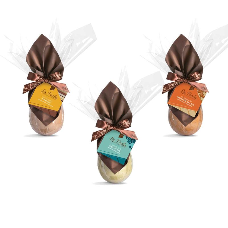 Chokladägg mix – jordnöt, pistage & tiramisú